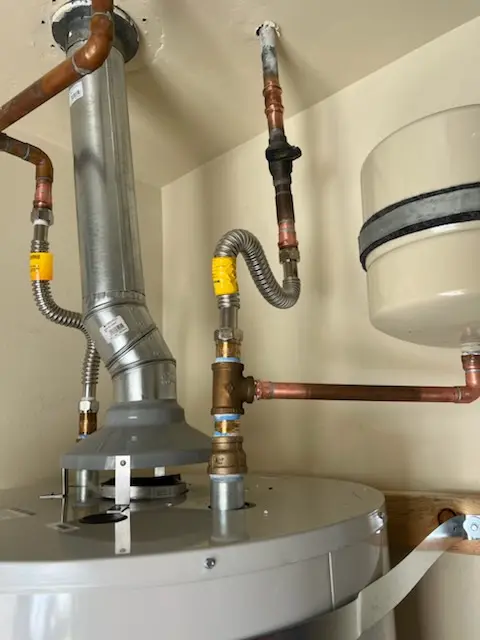Water heater installation and plumbing repair in Niles Junction